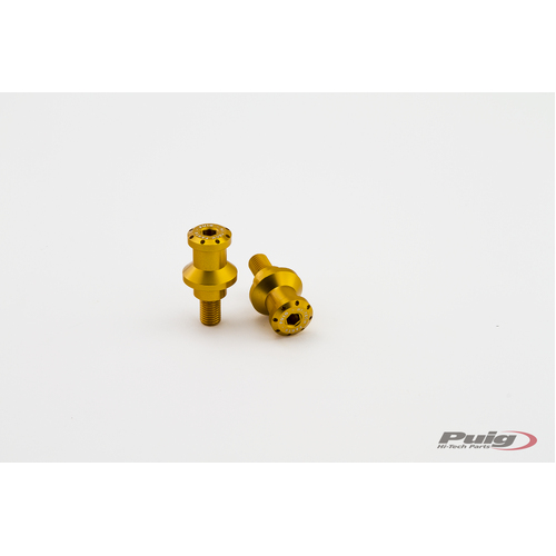 Puig SPOOLS BY PAIR HI-TECH PARTS DIAM.10MM C/GOLD