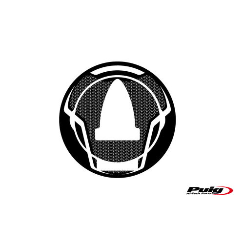 Puig FUEL CAP COVER NAKED APRILIA C/GREY