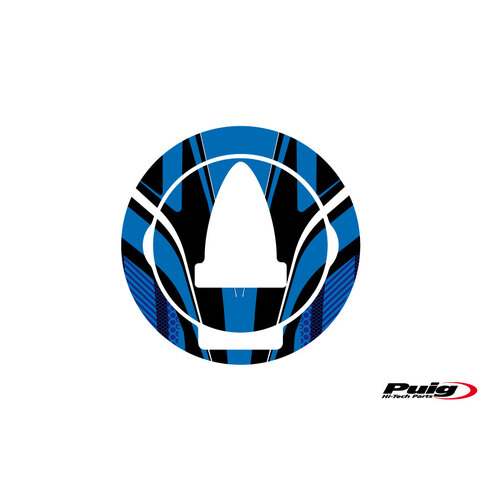 Puig FUEL CAP COVER RADICAL APRILIA C/BLUE