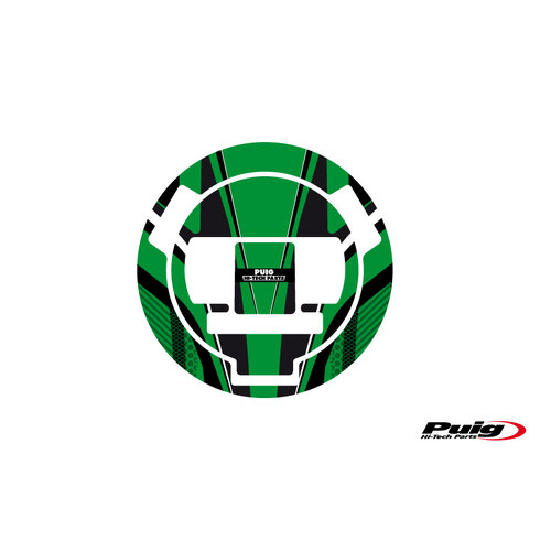 Puig FUEL CAP COVER RADICAL BMW 07-13 C/GREEN