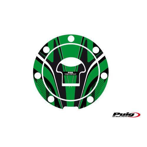 Puig FUEL CAP COVER RADICAL HONDA C/GREEN