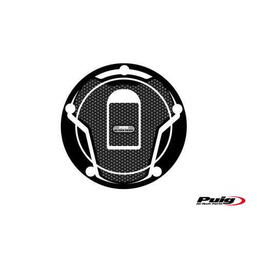 Puig FUEL CAP COVER NAKED KAWASAKI C/GREY