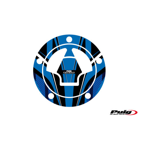 Puig FUEL CAP COVER RADICAL KAWASAKI C/BLUE