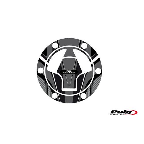 Puig FUEL CAP COVER RADICAL KAWASAKI C/GREY