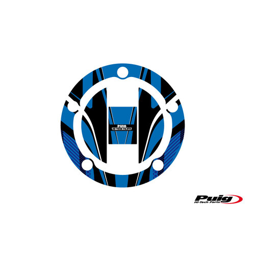 Puig FUEL CAP COVER RADICAL SUZUKI C/BLUE