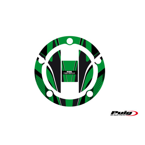 Puig FUEL CAP COVER RADICAL SUZUKI C/GREEN