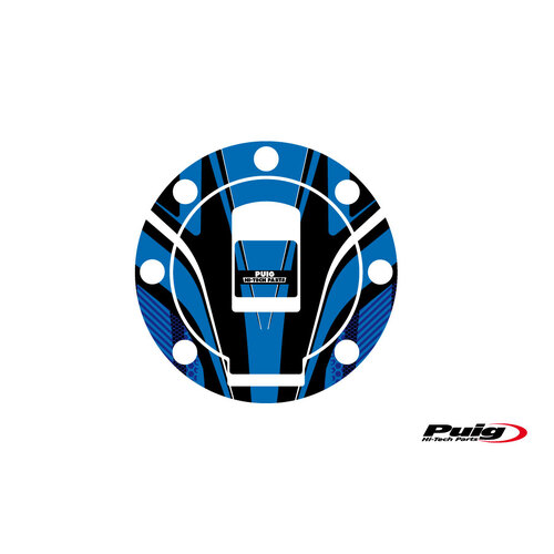 Puig FUEL CAP COVER MOD. RADICAL YAMAHA C/BLUE