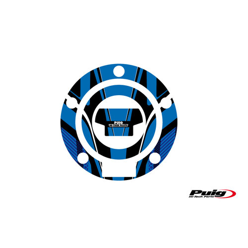 Puig FUEL CAP COVER MOD. RADICAL YAMAHA C/BLUE