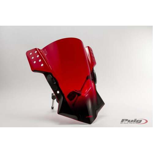 Puig WINDSHIELD MOD. RAFALE KAWASAKI ER6N 12' C/RED