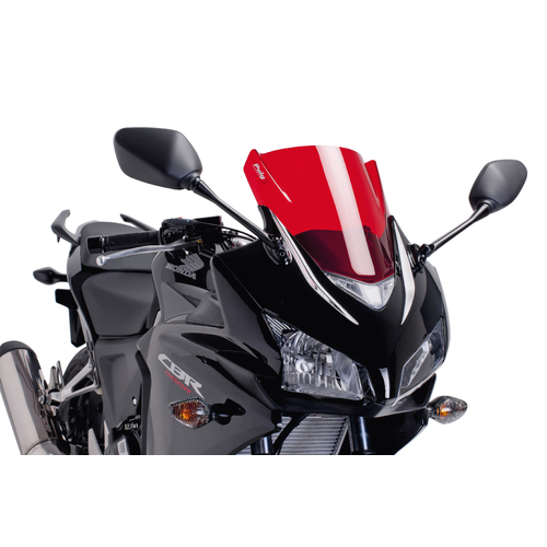 Puig Z-RACING SCREEN HONDA CBR500R 13-15 C/RED