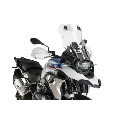 Puig Touring Screen And Visor For Various BMW R1200GS And R1250GS Models (Clear)