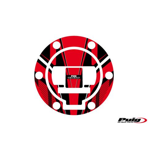 Puig FUEL CAP COVER MOD. RADICAL BMW C/RED