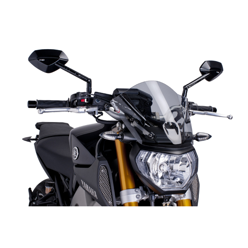 Puig WINDSHIELD NEW GEN SPORT YAMAHA MT09 13'-16' C/SMO