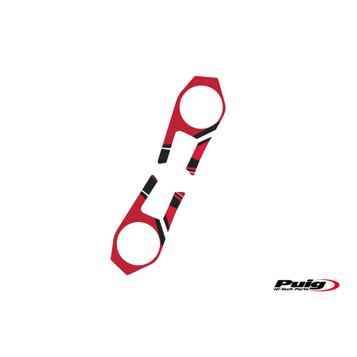 Puig YOKE PROTECTOR KAWASAKI ZX6R 09-16 C/RED