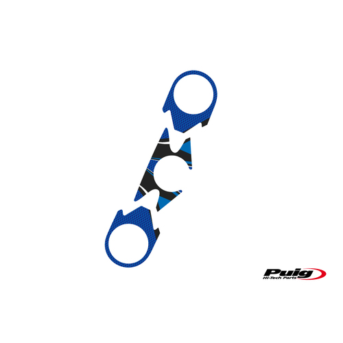 Puig YOKE PROTECTOR KAWASAKI ZX6R 07-08 C/BLUE