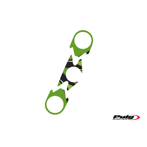 Puig YOKE PROTECTOR KAWASAKI ZX6R 07-08 C/GREEN