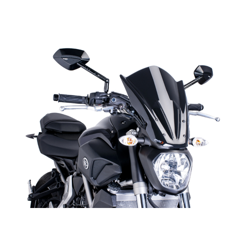 Puig SCREEN NEW GEN TOURING YAMAHA MT07 14'-17' C/BLACK