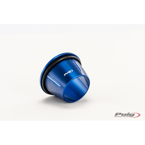 Puig END TUBE FOR EXHAUST TMAX 12-16' C/BLUE