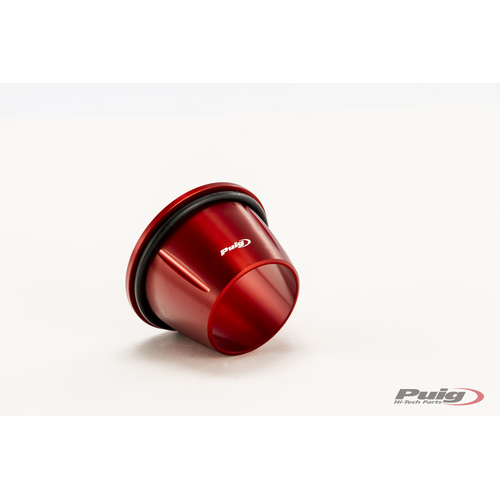 Puig END TUBE FOR EXHAUST TMAX 12-16' C/RED