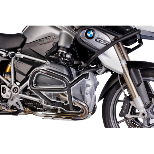 Puig ENGINE GUARDS LOWER BMW R1200GS 14-18'C/BLACK