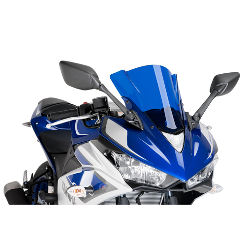 Puig Z-RACING SCREEN YAMAHA YZF-R3 15'-18'C/BLUE