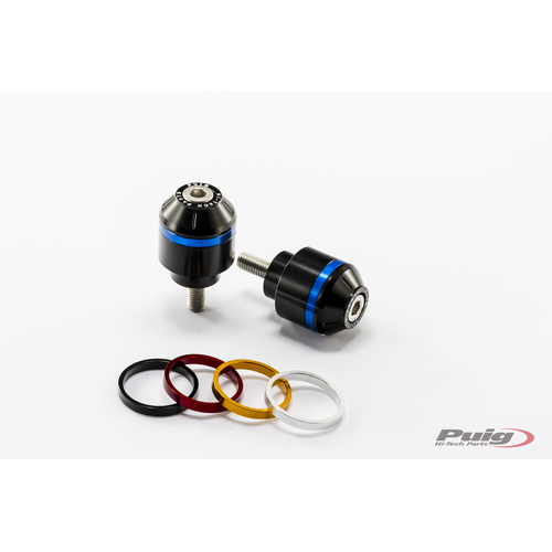 Puig SHORT BAR END W/RINGS BMW F800GT C/BLACK