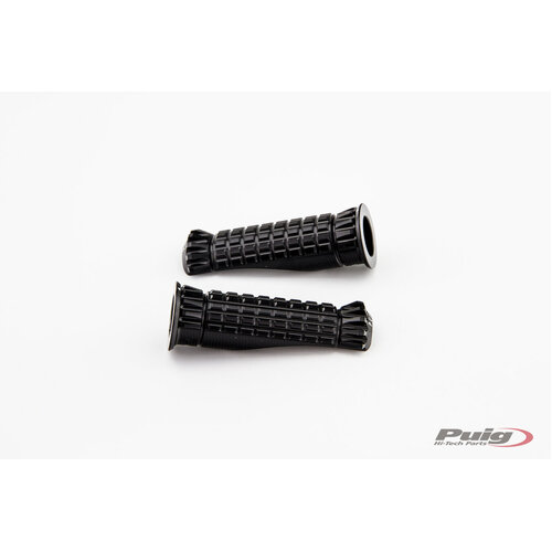 Puig FOOTPEGS R-FIGHTER PILOTO RIG/LEFT C/BLACK