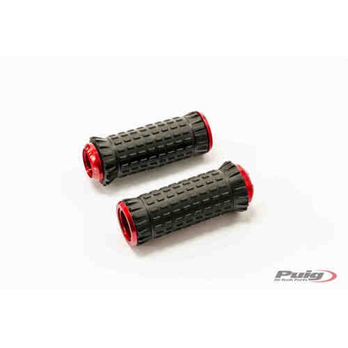 Puig FOOTPEGS R-FIGHTER S PILOTO RIG/LEFT C/RED