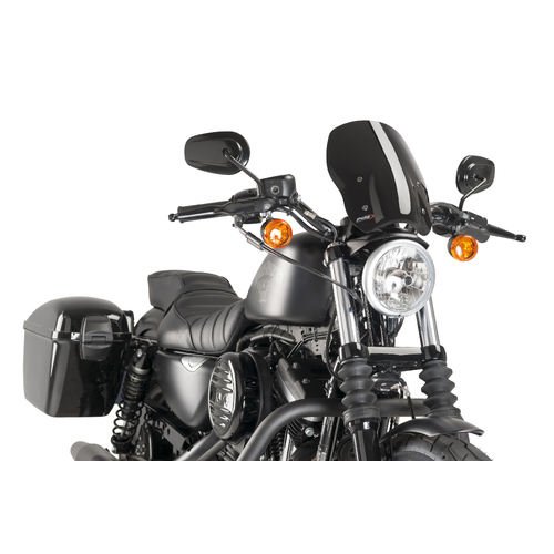 Puig WINDSHIELD NEW GENERATION HARLEY SPORTSTER C/BLACK