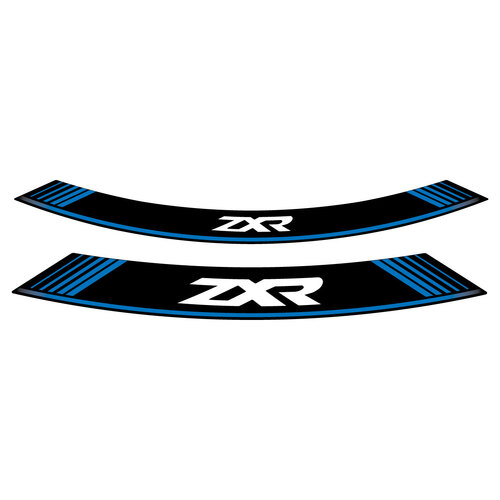 Puig KIT 8 RIM STRIPS ZXR C/BLUE