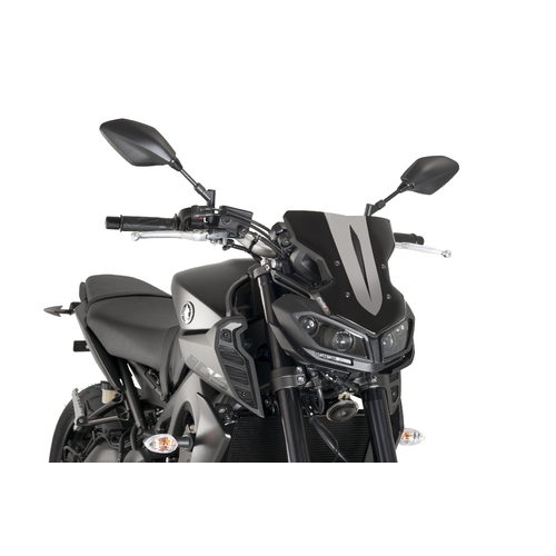 Puig WINDSHIELD N.G. SPORT YAMAHA MT09 17-18' C/BLACK