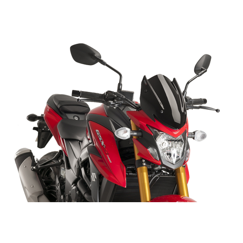 Puig WINDS. N.G. SPORT SUZUKI GSX-S750 17-18'' C/BLACK