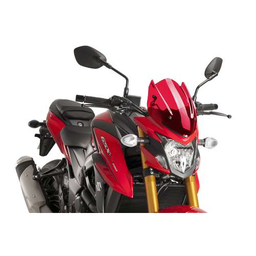 Puig WINDS. N.G. SPORT SUZUKI GSX-S750 17-18'' C/RED