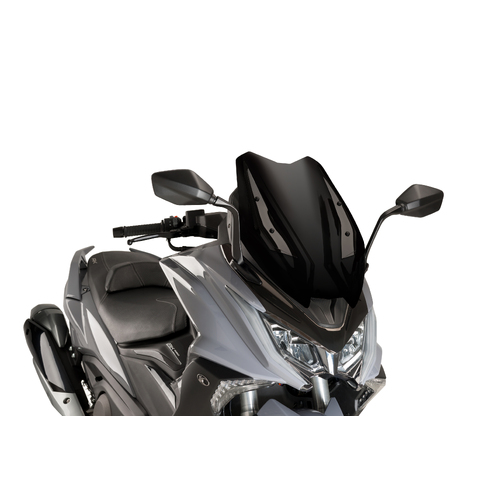 Puig WINDS. V-TECHLINE SPORT KYMCO AK550 17-18' C/BLACK