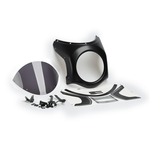 Puig SEMIFAIRING C/BLACK DIAM.195MM WINDSHIELD C/FUME