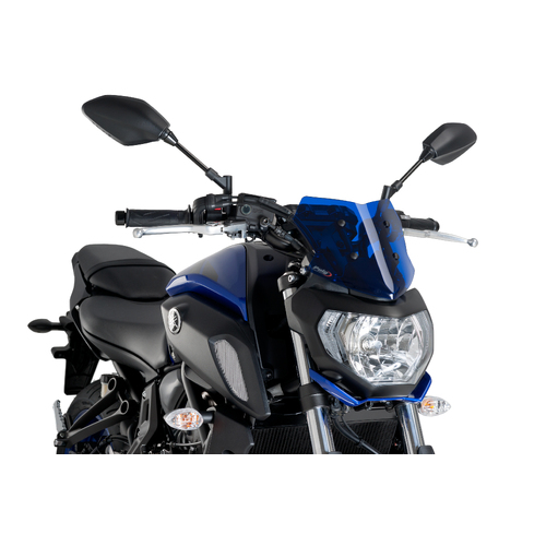 Puig WINDSHIELDS N.G.SPORT YAMAHA MT07 18'- C/BLUE