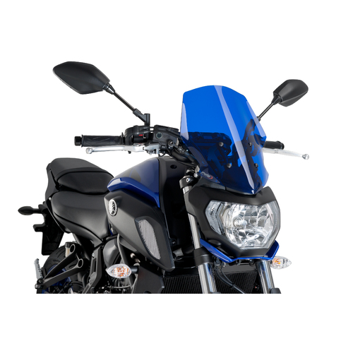 Puig WINDSHIELDS N.G.TOURING YAMAHA MT07 18'- C/BLUE