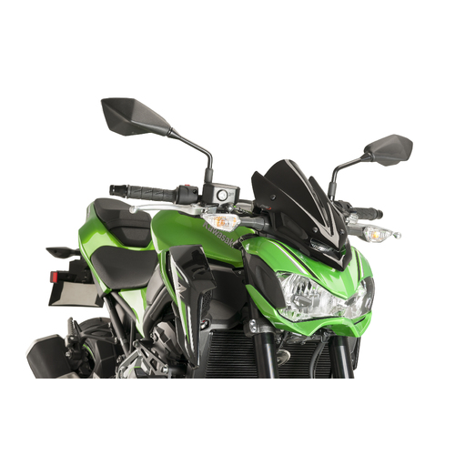 Puig WINDSHIELD. N.G. SPORT KAWASAKI Z900 17-18'C/BLACK