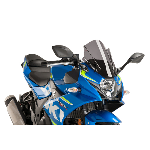 Puig Z-RACING SCREEN SUZUKI GSX-R250 17-18'C/DARK SMOKE