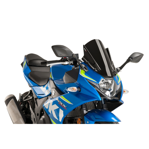 Puig Z-RACING SCREEN SUZUKI GSX-R250 17-18'C/BLACK