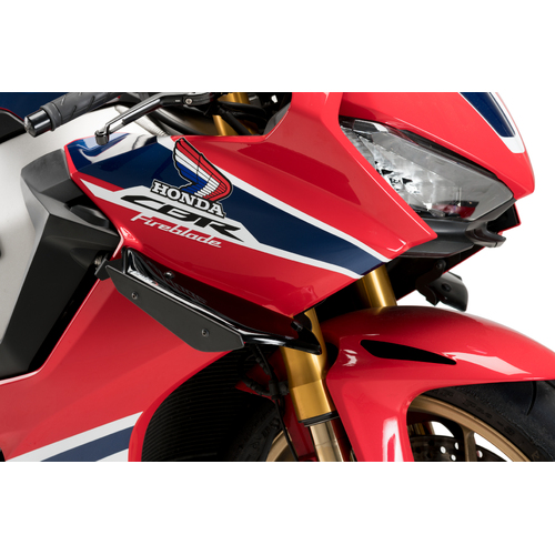 Puig DOWNFORCE SPOILERS HONDA CBR1000RR 17-18' C/BLACK