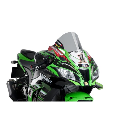 Puig R-RACER SCREEN KAWASAKI ZX-10R/RR 16'-18' C/SMOKE