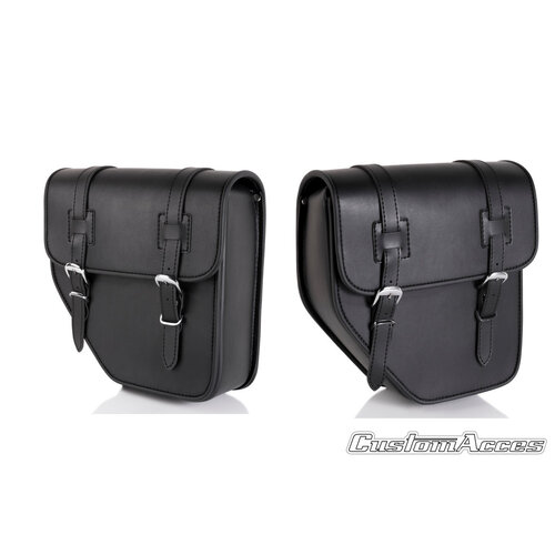 Custom Acces SET OF SADDLEBAGS MODEL IBIZA W/BLACK