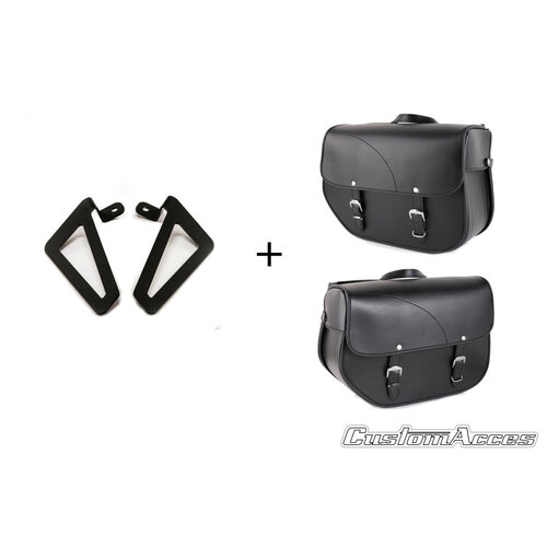 Custom Acces SET OF SADDLEBAGS MODEL SANT LOUIS + UNIVERSAL HOL