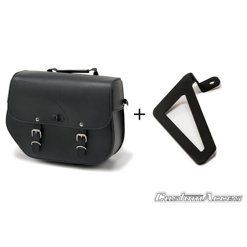 Custom Acces RIGHT SADDLEBAG SANT LOUIS MOD.+ METALIC BASE + SU