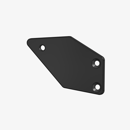 Bonamici Racing Aluminum heel plate for K012 - K015 - K023 - K020 - right side