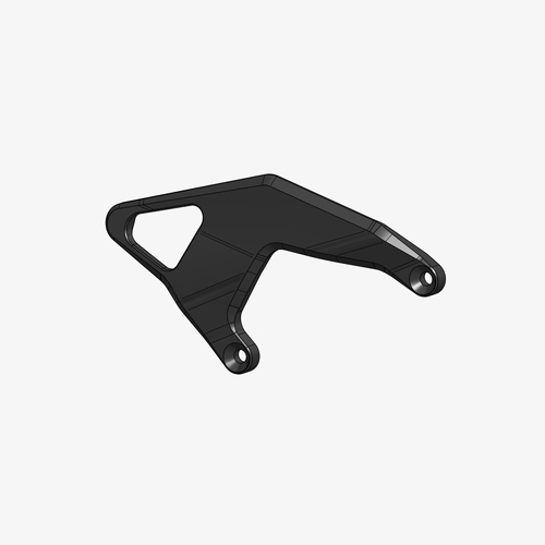 Bonamici Racing Aluminum heel plate for K021 - K022 - right side