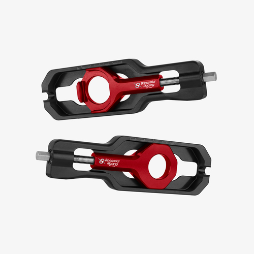 Bonamici Racing Aluminum chain adjuster Suzuki GSX-R 1000 17> - RED