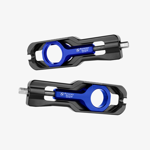 Bonamici Racing Aluminum chain adjuster Honda CBR1000RR-R Fireblade 20-23 - BLUE