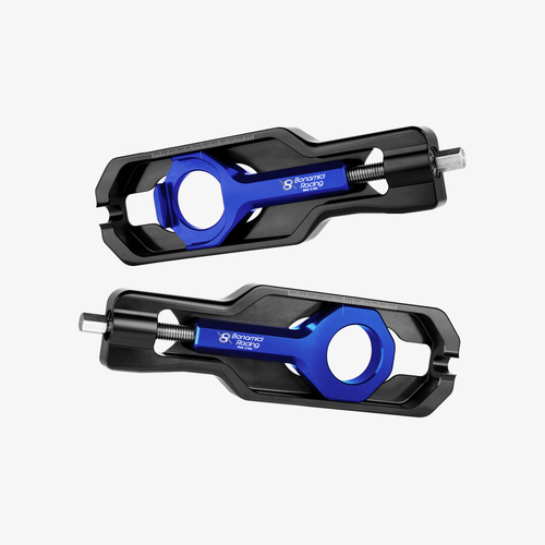 Bonamici Racing Aluminum chain adjuster Yamaha YZF R1 20>  - BLUE